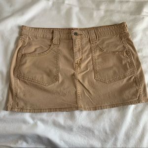 Levi’s denim mini skirt